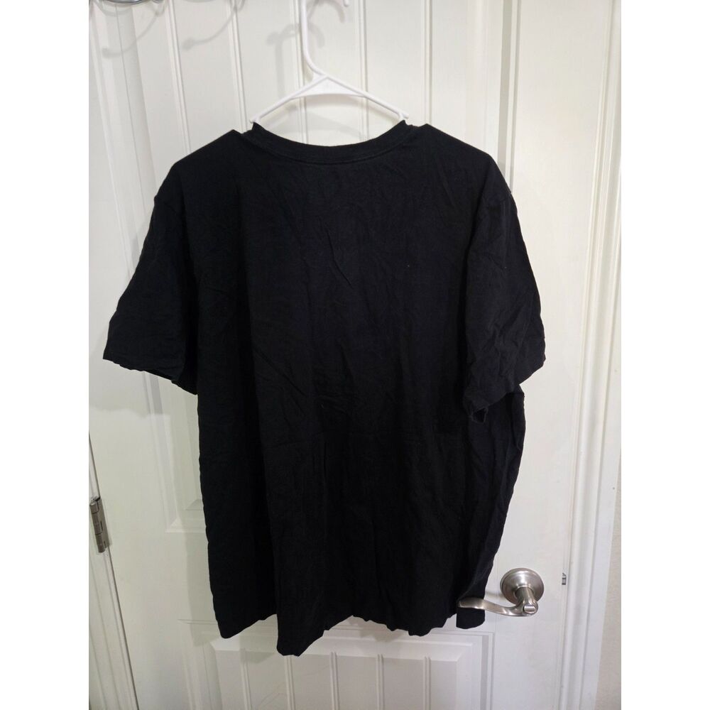Nike Air Men’s XXL Black Graphic T-Shirt The Nike Tee Swoosh 100% Cotton